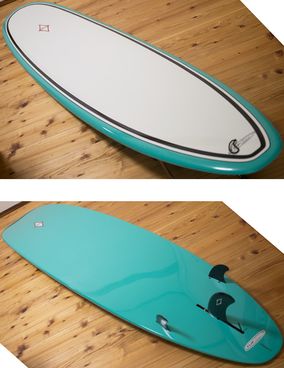 HAP JACOBS Pro Performance 中古ロングボード 9`2 TUFLITE (No