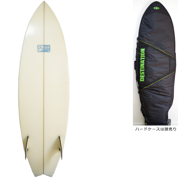 ジョエルチューダーサーフボード JOEL TUDOR 80's 中古 TWIN FISH 5`10