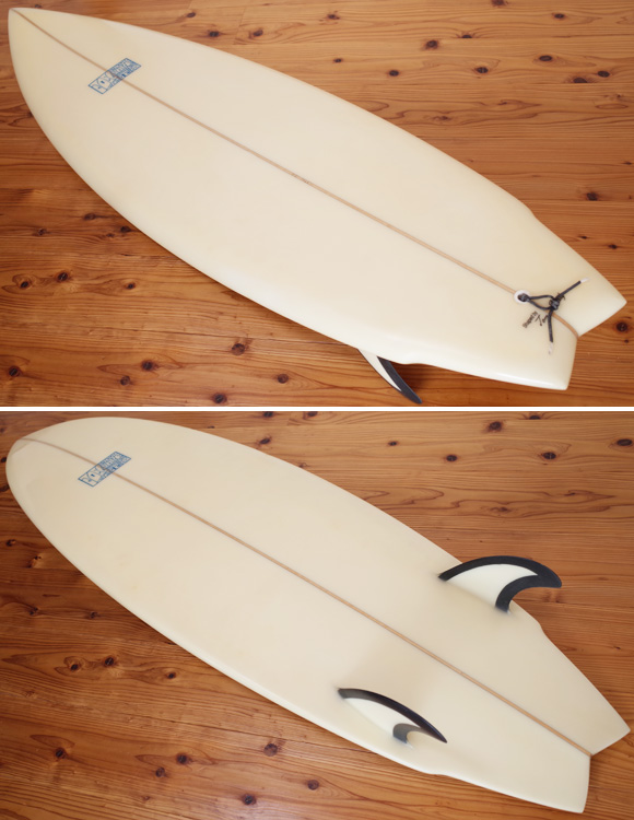 ジョエルチューダーサーフボード JOEL TUDOR 80's 中古 TWIN FISH 5`10