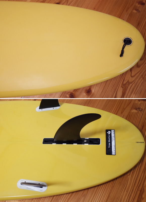 スリーウェザー HAPPY TURN 中古ファンボード 7`2 EPOXY 美品 (No