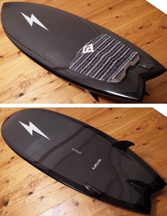 ライトニングボルト UCX 中古ショートボード 5`6 フルカーボン (No