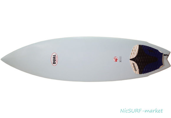 DUAL Surfboard EPS 中古ショートボード 5`11 マスターワークス製 (No