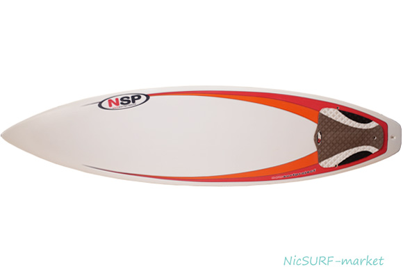 NSP 中古ショートボード 6`6 耐久性に優れたEPOXYボード (No.96291372