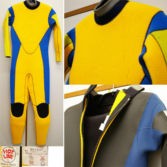 HOTLINE 5/3mm セミドライ Lサイズ 中古ウェットスーツ (No.9629655
