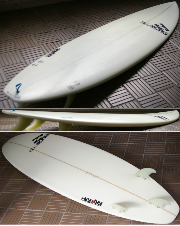 ビギナーにおススメ! Billabong BJ-LIMITED 中古ショートボード 6`6