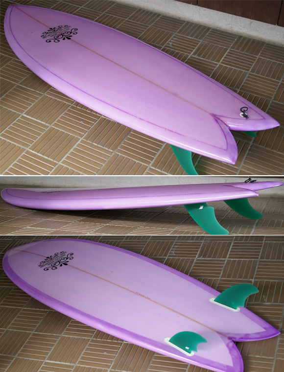 激安」Standard And Easy 中古レトロフィッシュ・ツイン 5`11 (No