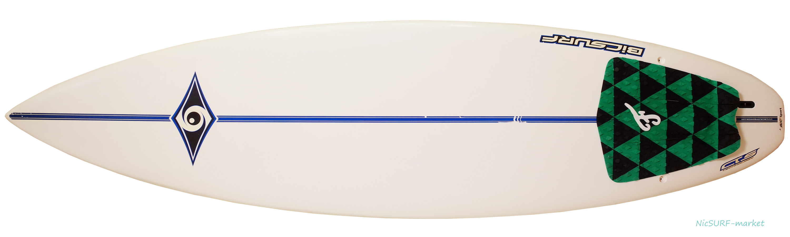 ビック サーフボード BIC SURF 中古ショートボード6`2 CTS モールド