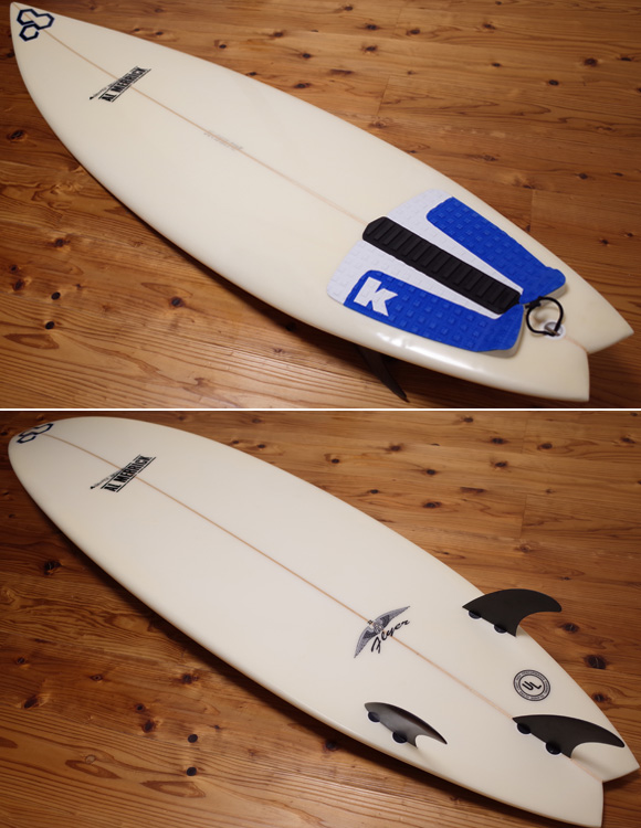 激安！アルメリック Flyer-Ⅱ 中古ショートボード 6`2 多彩多芸な