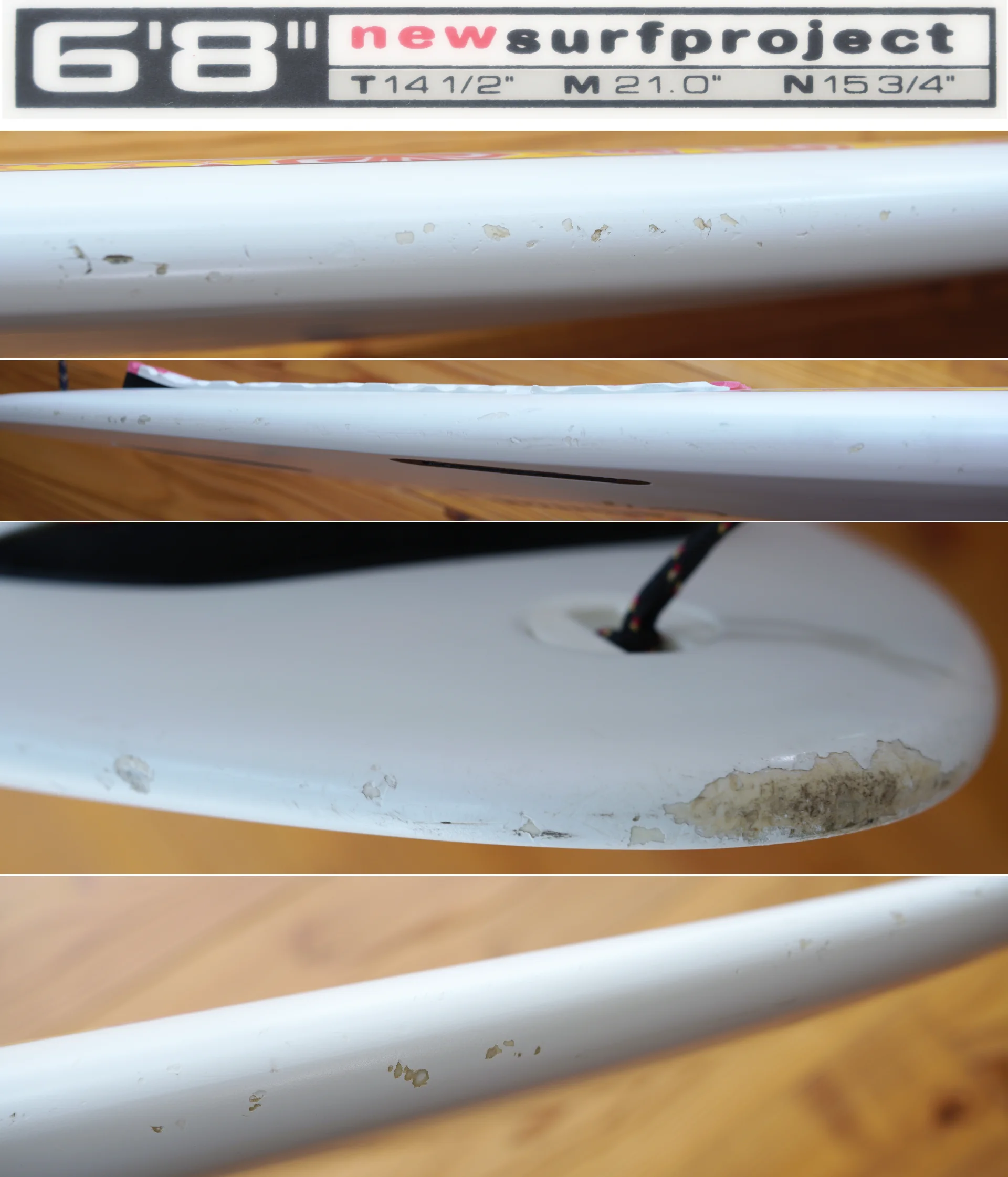 NSPサーフボード 初心者にオススメ 中古ファンボード 6`8 EPOXY ボード