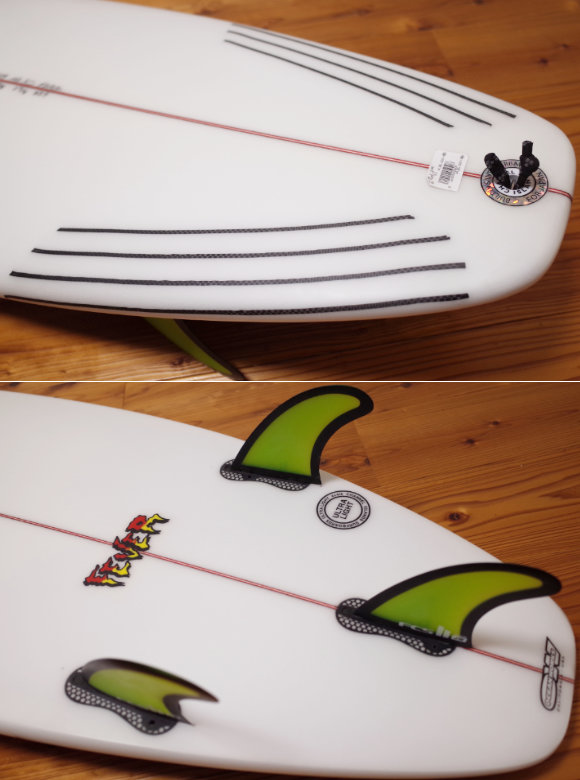 未使用品」アルメリック サーフボード FEVER フィーバー 5`11 中古