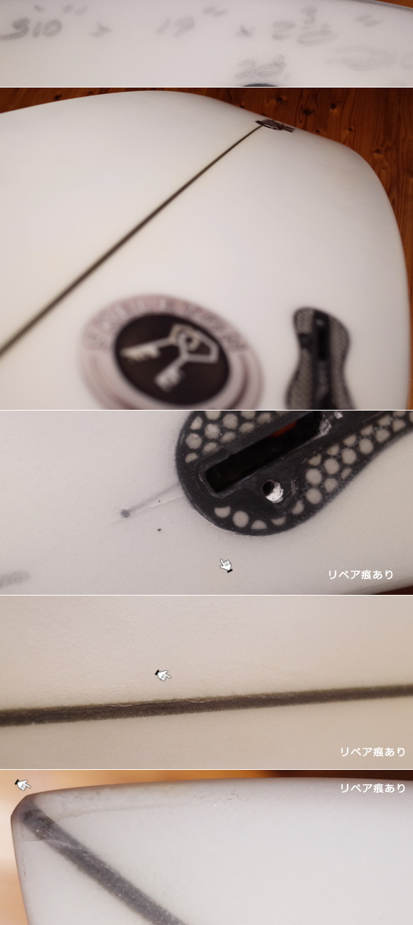 DHD サーフボード 中古ショートボード SKELETON KEY 2.0 スケルトン