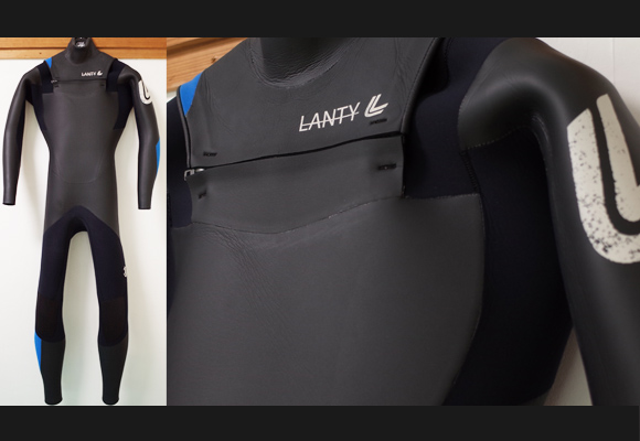 LANTY ランティーウエットスーツ 中古 5/3mm セミドライ メンズ (No