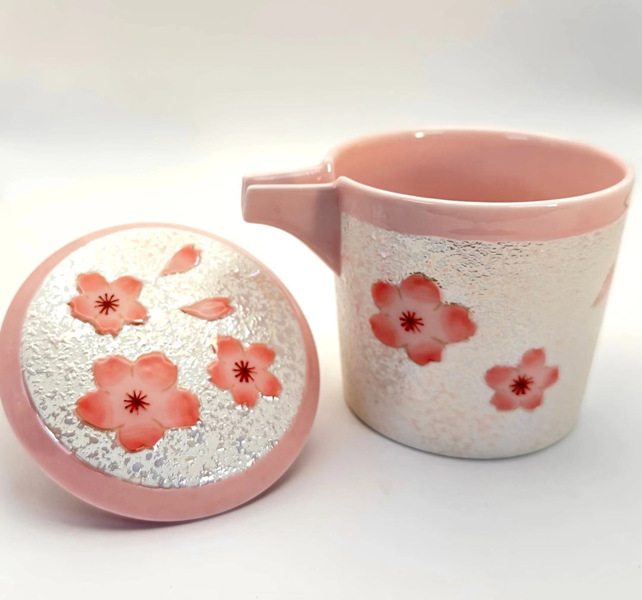 有田焼 田清窯 虹彩桜 酒器セット 200cc/50cc | ギフトショップ Nihon