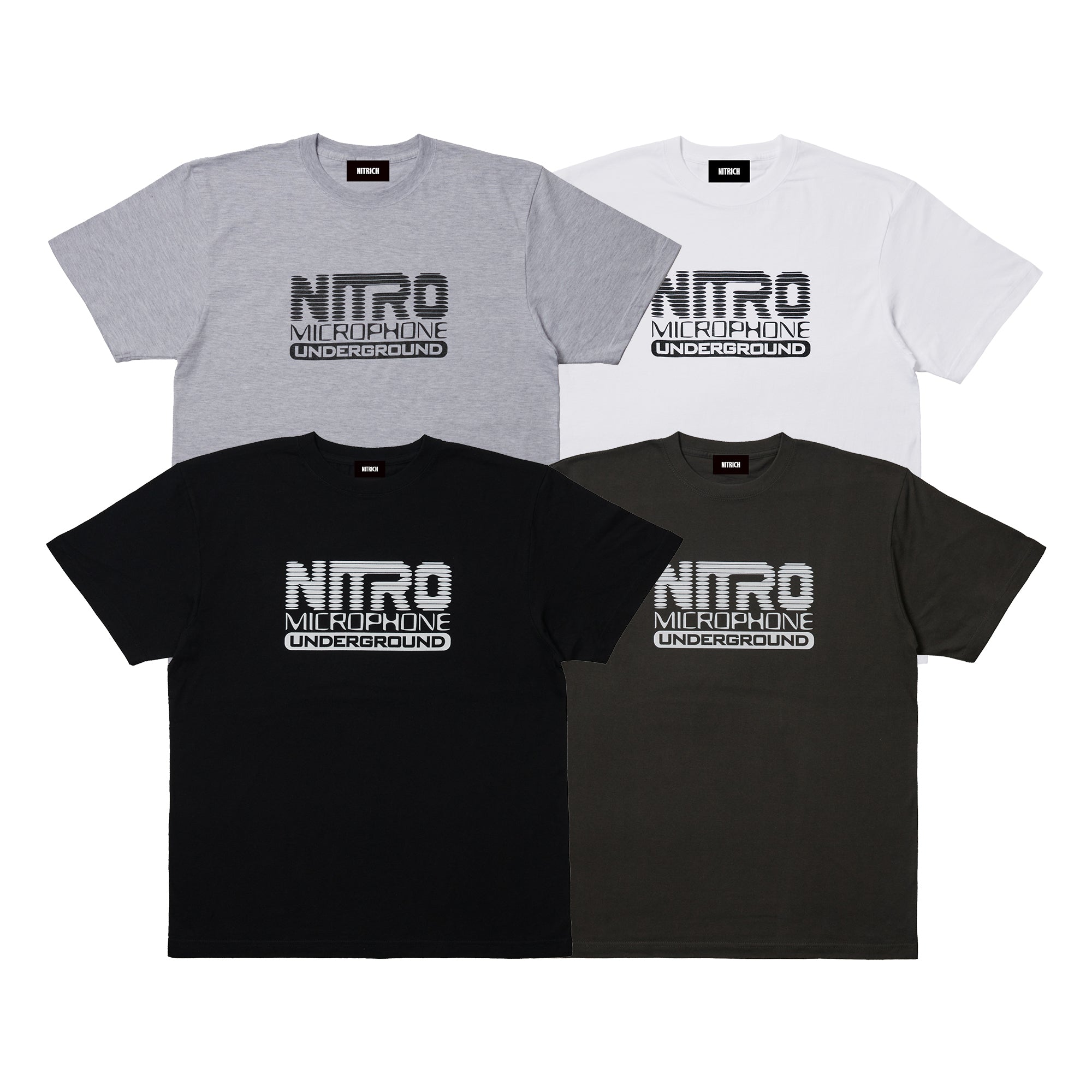 NMU LOGO TEE – NITRO MICROPHONE UNDERGROUND Official Shop
