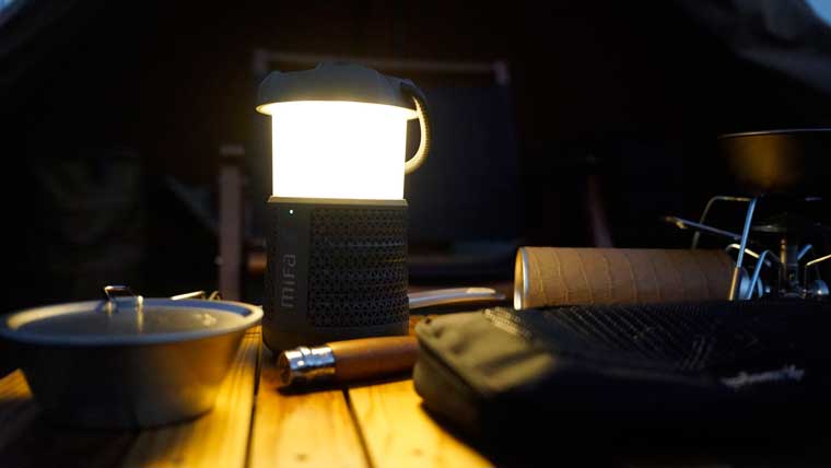 MIFA WildCamping Bluetoothスピーカー兼LEDランタンをレビュー【PR