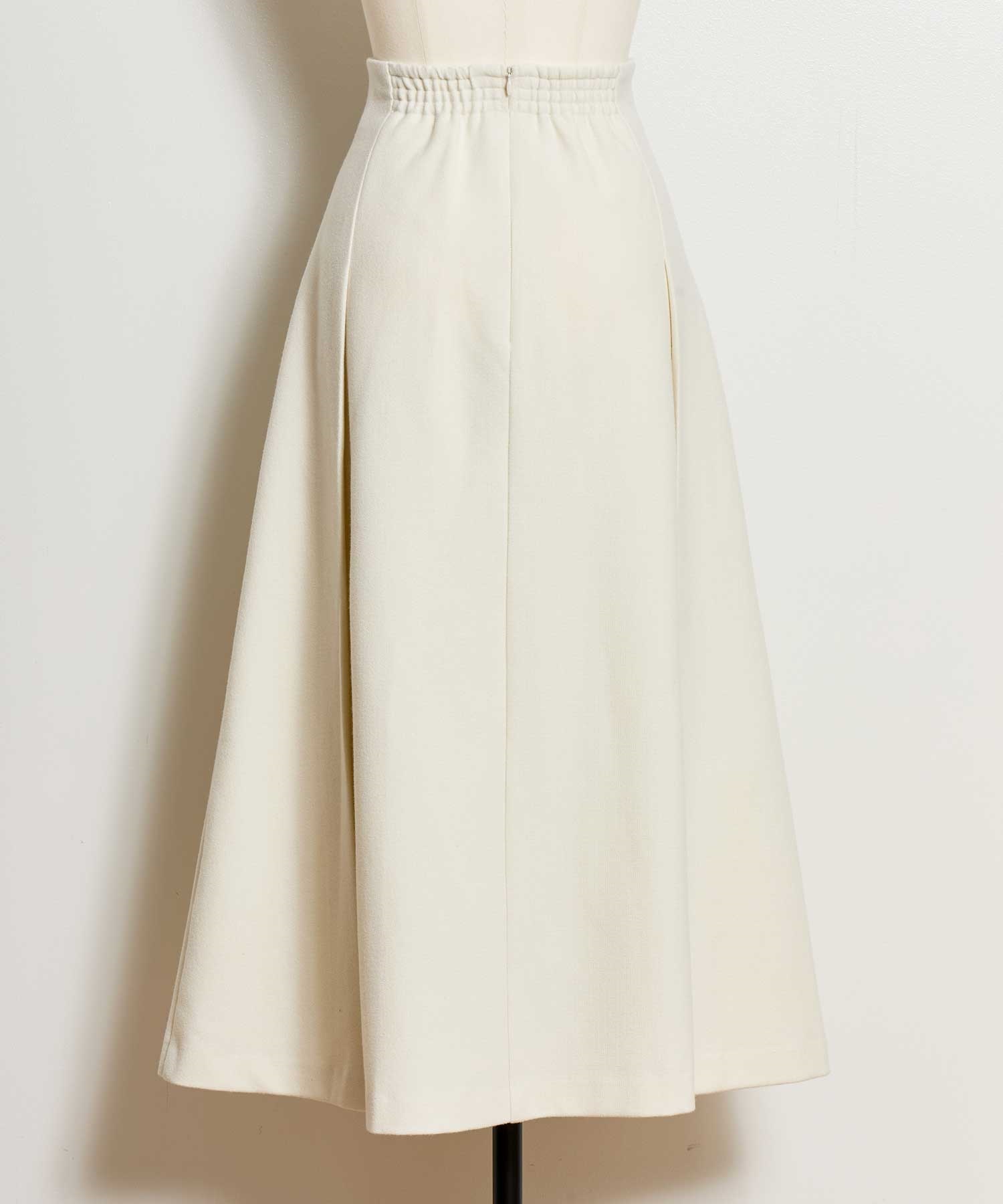 SSサイズあり】ワイドタックビジュースカート | フレアスカート