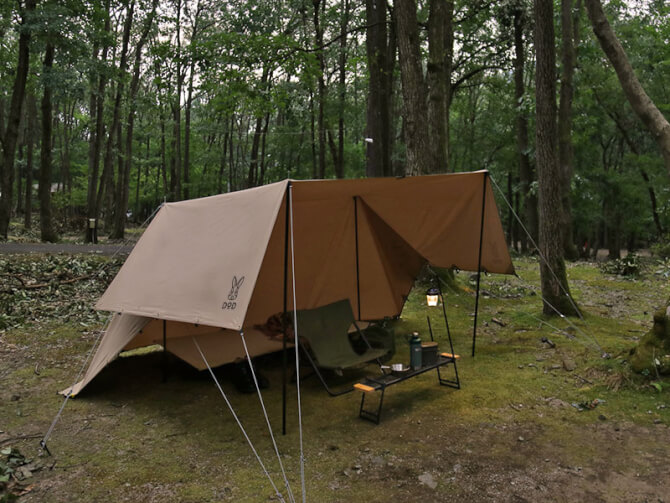 DOD新製品】『NUNO-ICHI（ヌノイチ）』は野営スタイルにピッタリな布1