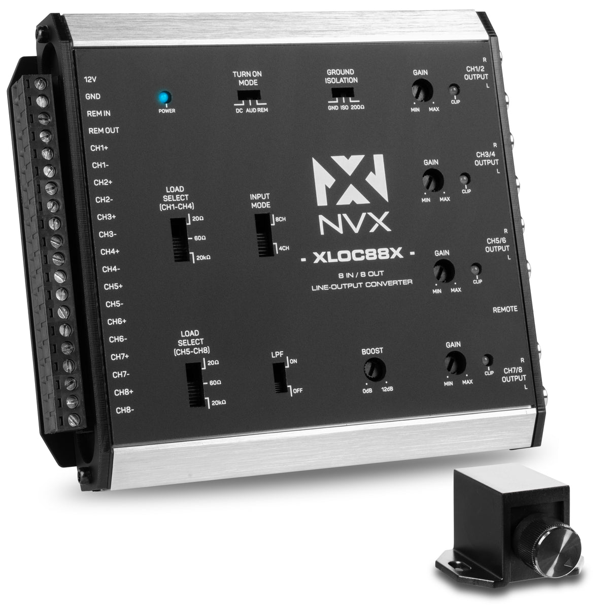 XLOC88X 8 inputs / 8 outputs High Voltage Active Line Output