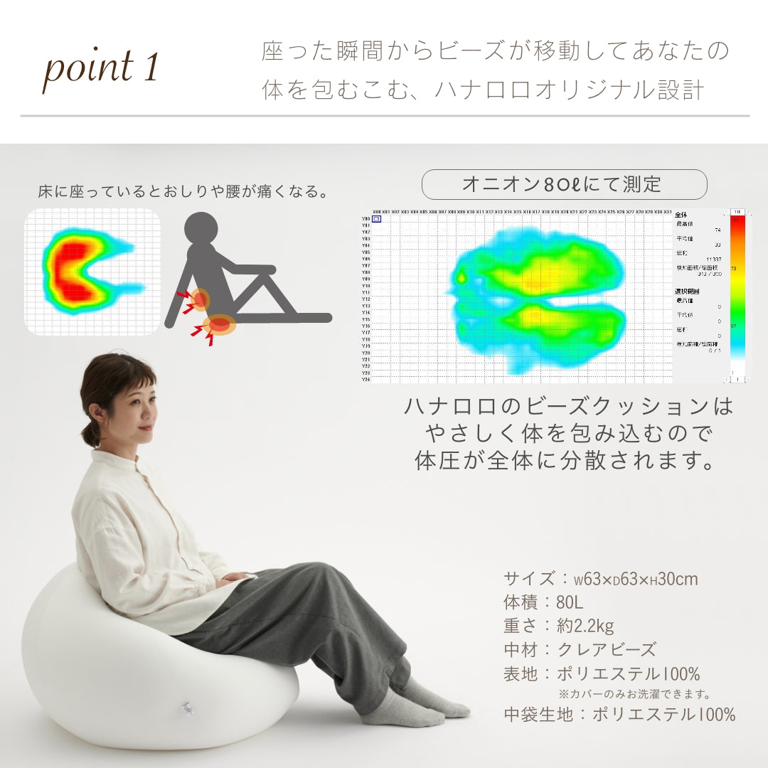 オニオンクッション 80L ニットカバーセット – hanalolo