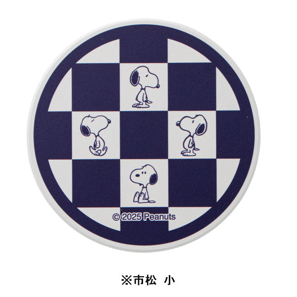スヌーピー 陶器コースター (和柄シリーズ)