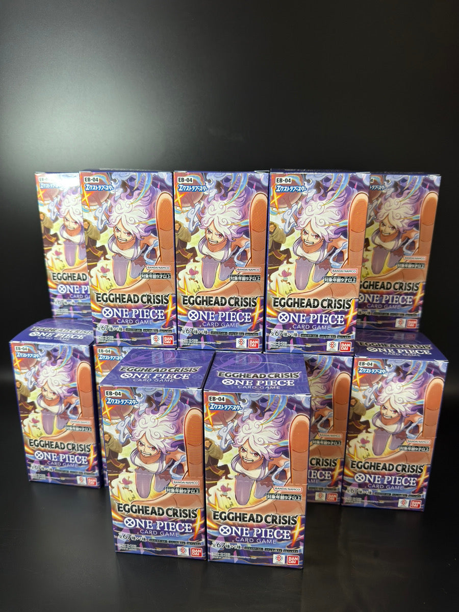 EB-04】 Extra Booster EGGHEAD CRISIS TCG BOX & CASE〔Factory Sealed〕