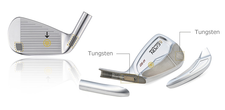 Epon Golf AF-307 Iron [eponaf307] : one2one Japanese Custom Club