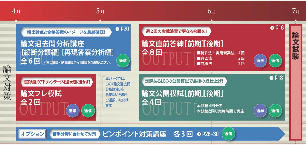 2025年向け論文直前フルパック（過去問分析講座付き）＋ピンポイント