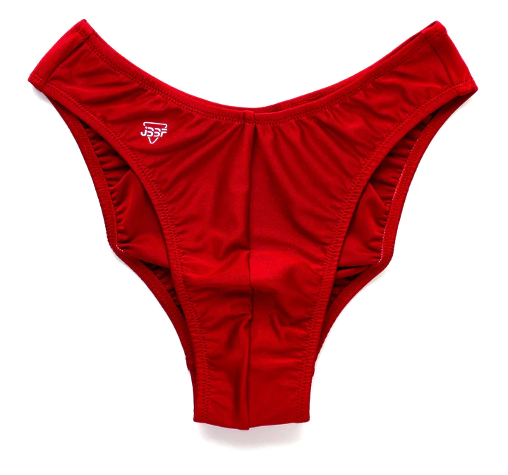 JBBF公認 5㎝幅ボディビルポージングトランクス(XS 黒)｜ フィットネス