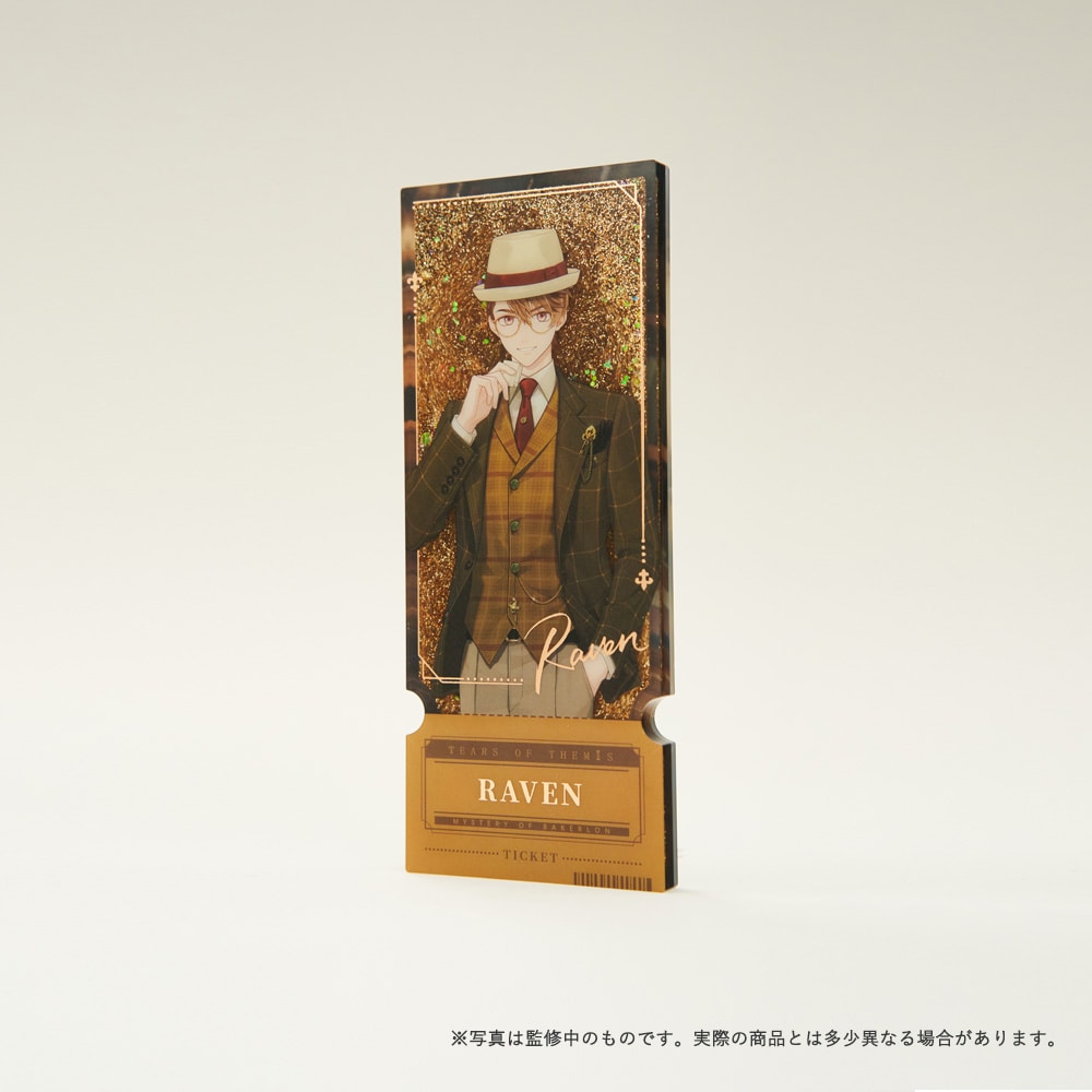 未定事件簿】グリッターアクリルチケット(Raven)｜ fantasy village