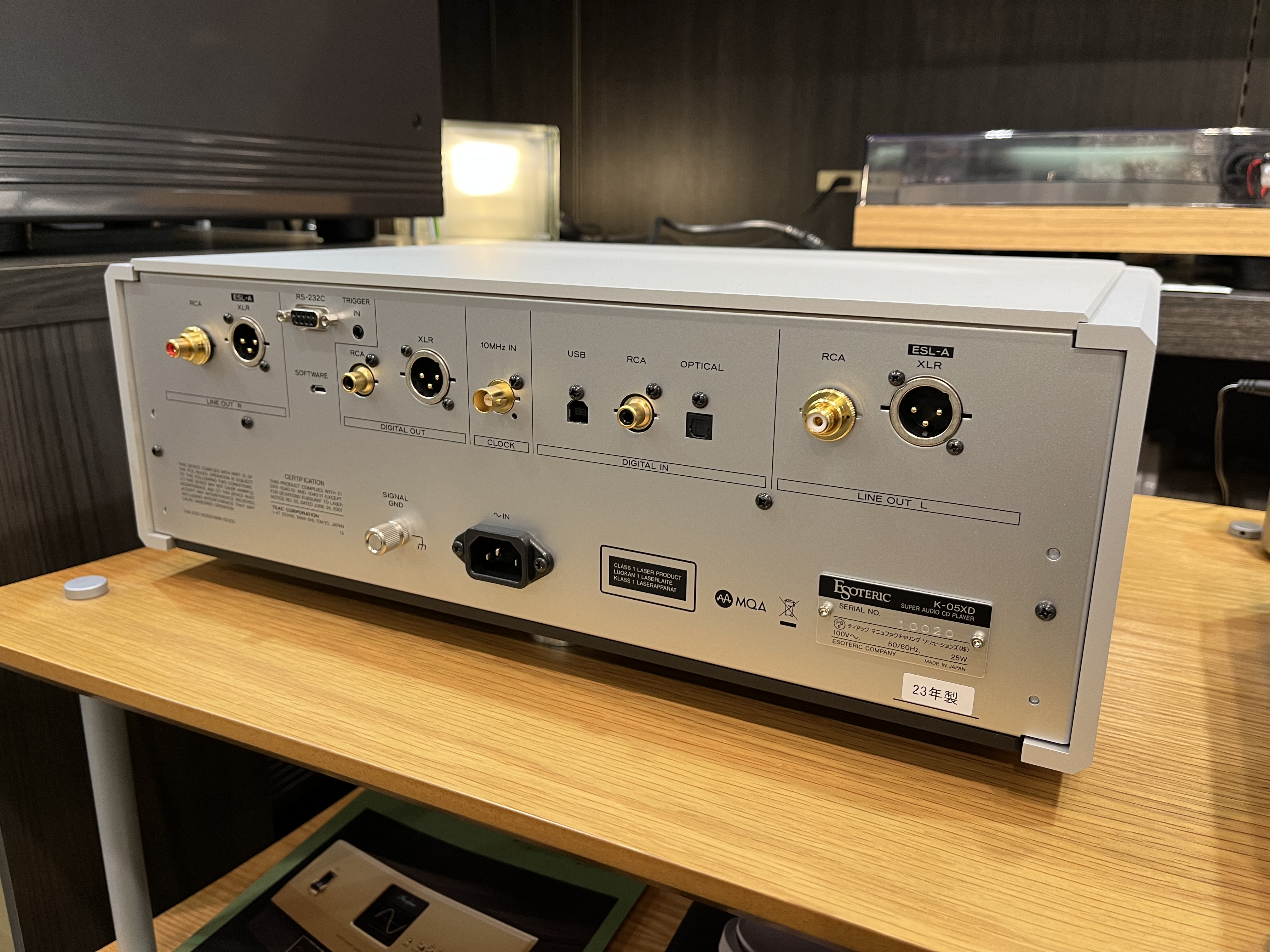 ESOTERICの新SACDプレーヤー『K-05XD』展示中！｜CAVIN 大阪屋 札幌