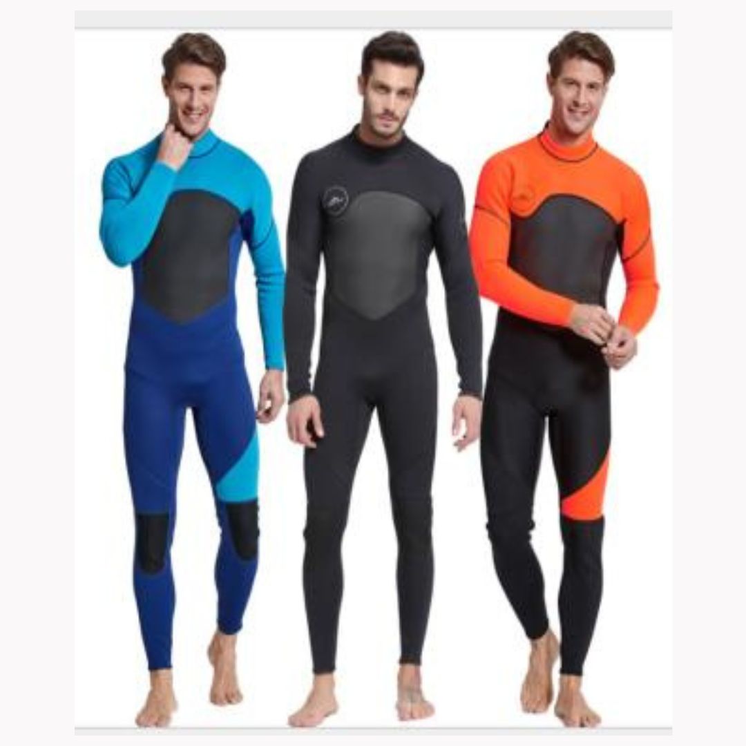 オープンウォータースイミング競技公認ウエットフルスーツ(3mm) 男性用