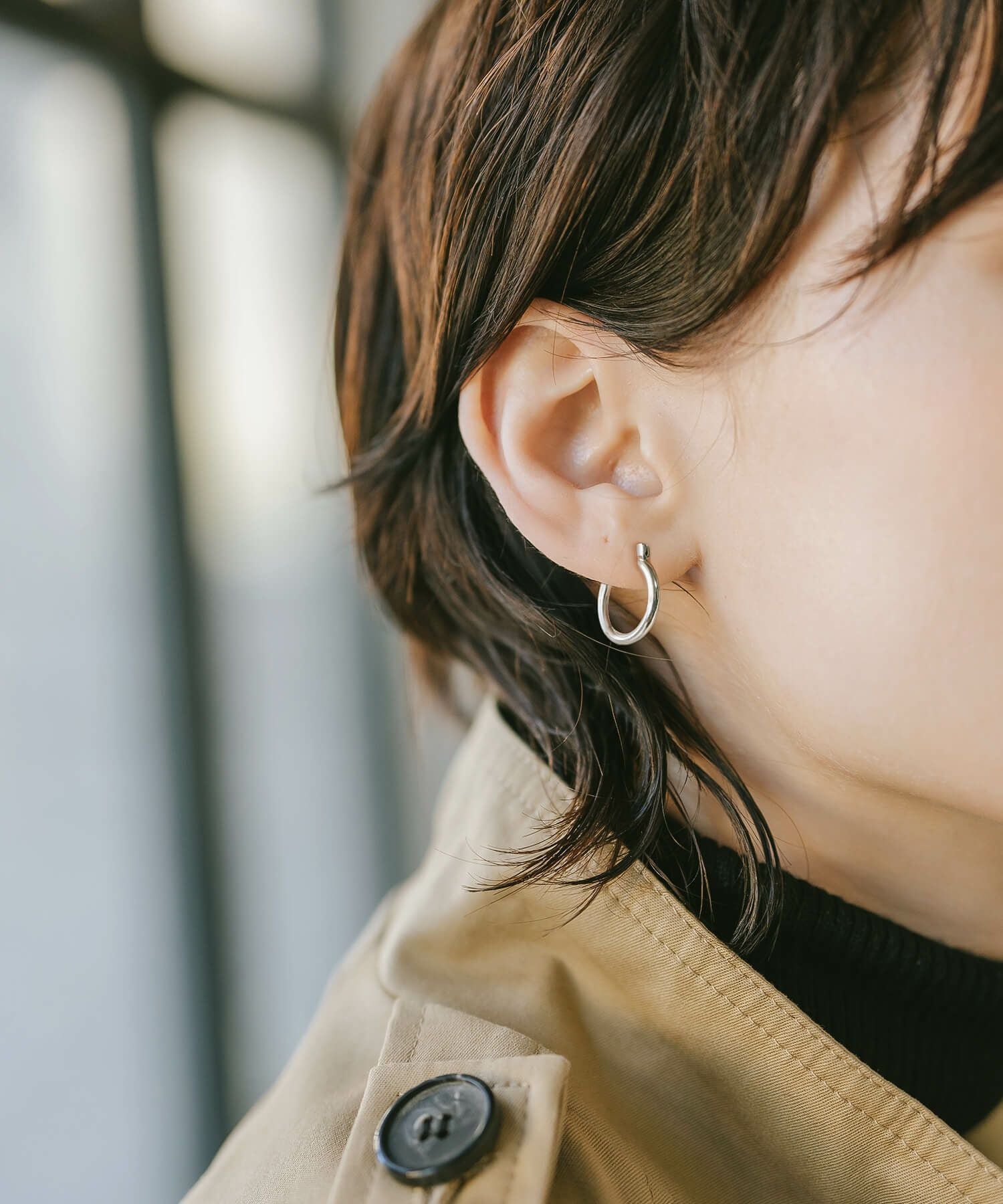 フープ ピアス 小さめ 【orifar-hoop オリファール・フープ】 | Ops