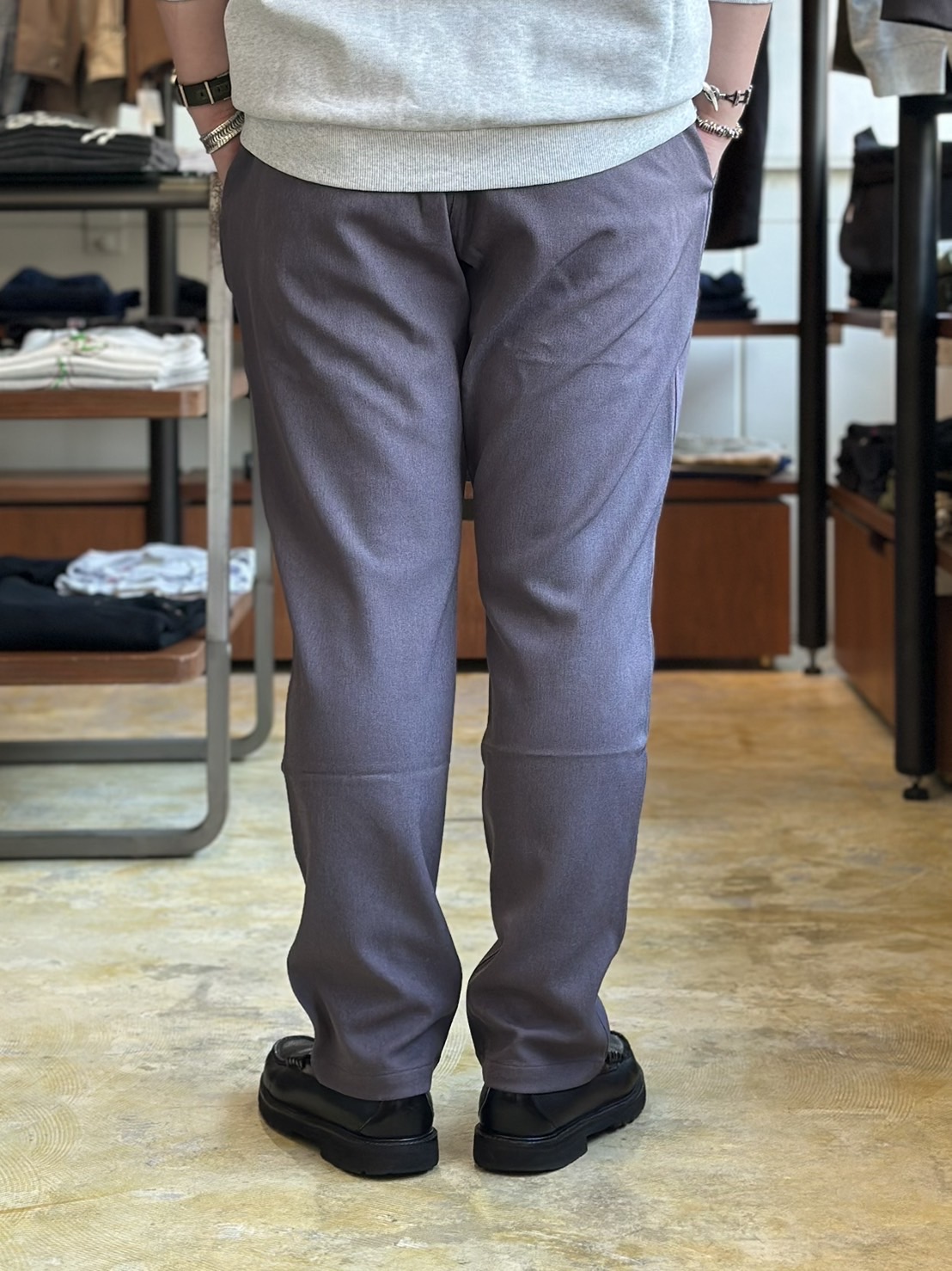 Gramicci/グラミチ】WOOL LIKE SLACKS | ウールライクスラックス (GREY)