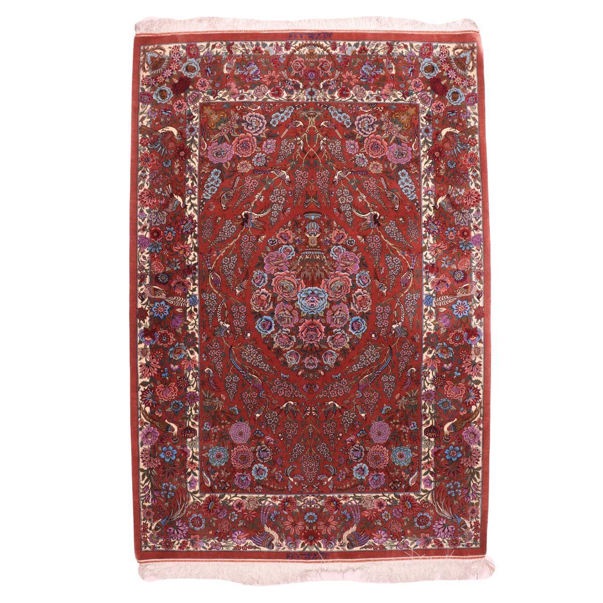 シルク100％ ペルシャ絨毯｜最高級の光沢と細密織り – ギャッベ