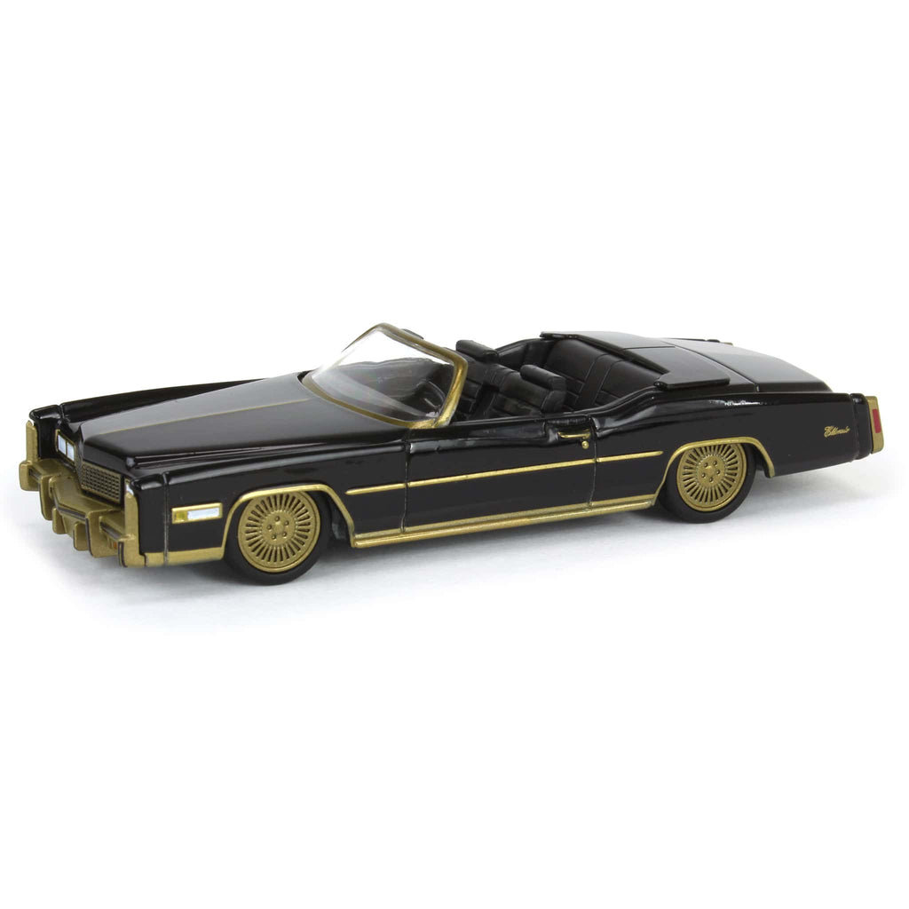 1/64 1976 Cadillac Eldorado Convertible, Black & Gold, California