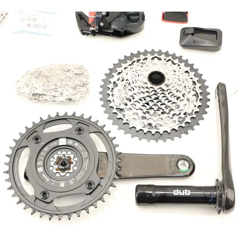 SRAM Force AXS XLPR Power-Meter Groupset, 1x12-Speed, 40T, 10-44T