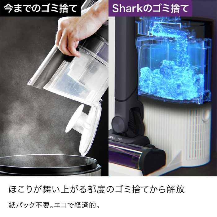 シャーク 掃除機 コードレススティッククリーナー Shark EVOPOWER