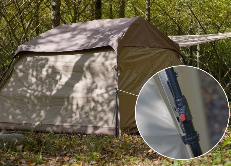 Soomloom 「Cozy Cabin」レトロで可愛い！人気のロッジ型テント