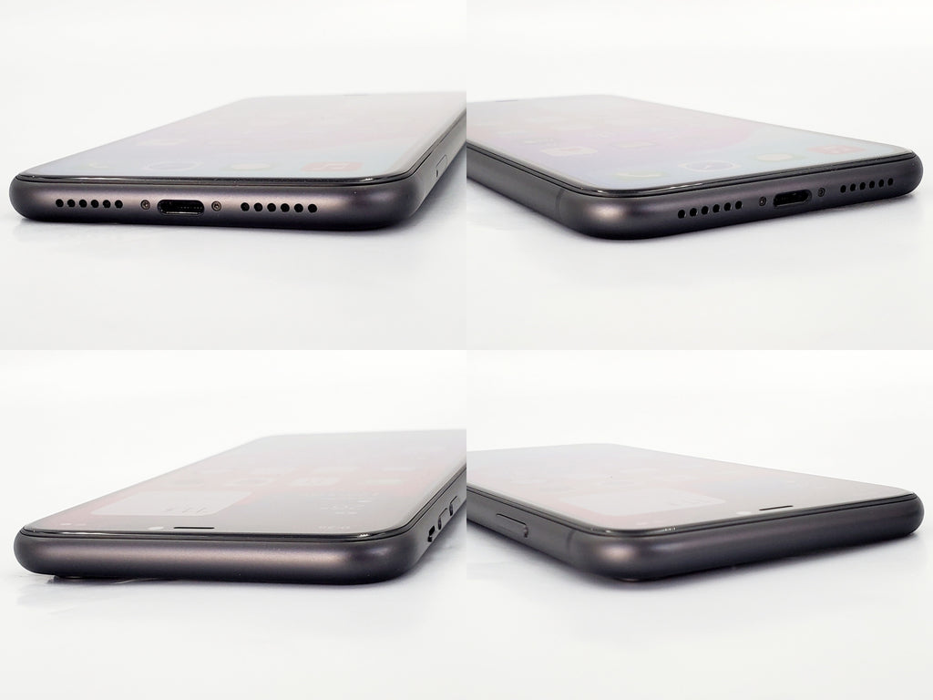 Cランク】SIMフリー iPhone11 128GB ブラック MWM02J/A A2221