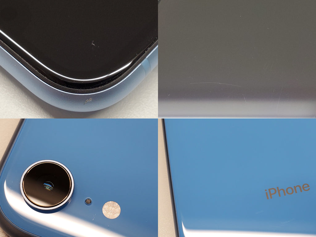 Bランク】SIMフリー iPhoneXR 128GB ブルー MT0U2J/A A2106