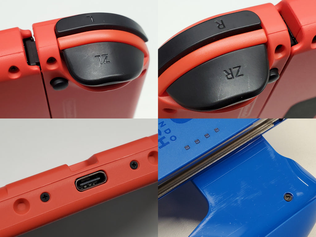 Bランク】Nintendo Switch マリオレッド×ブルー セット HAD-S-RAAAF