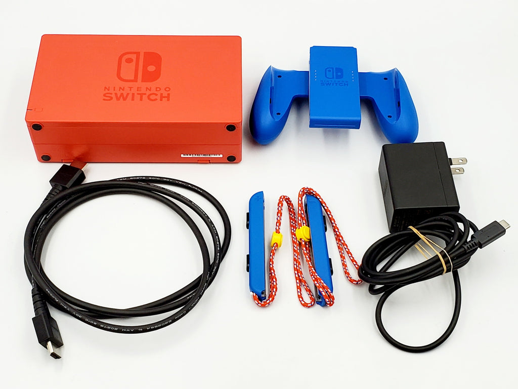 Bランク】Nintendo Switch マリオレッド×ブルー セット HAD-S-RAAAF
