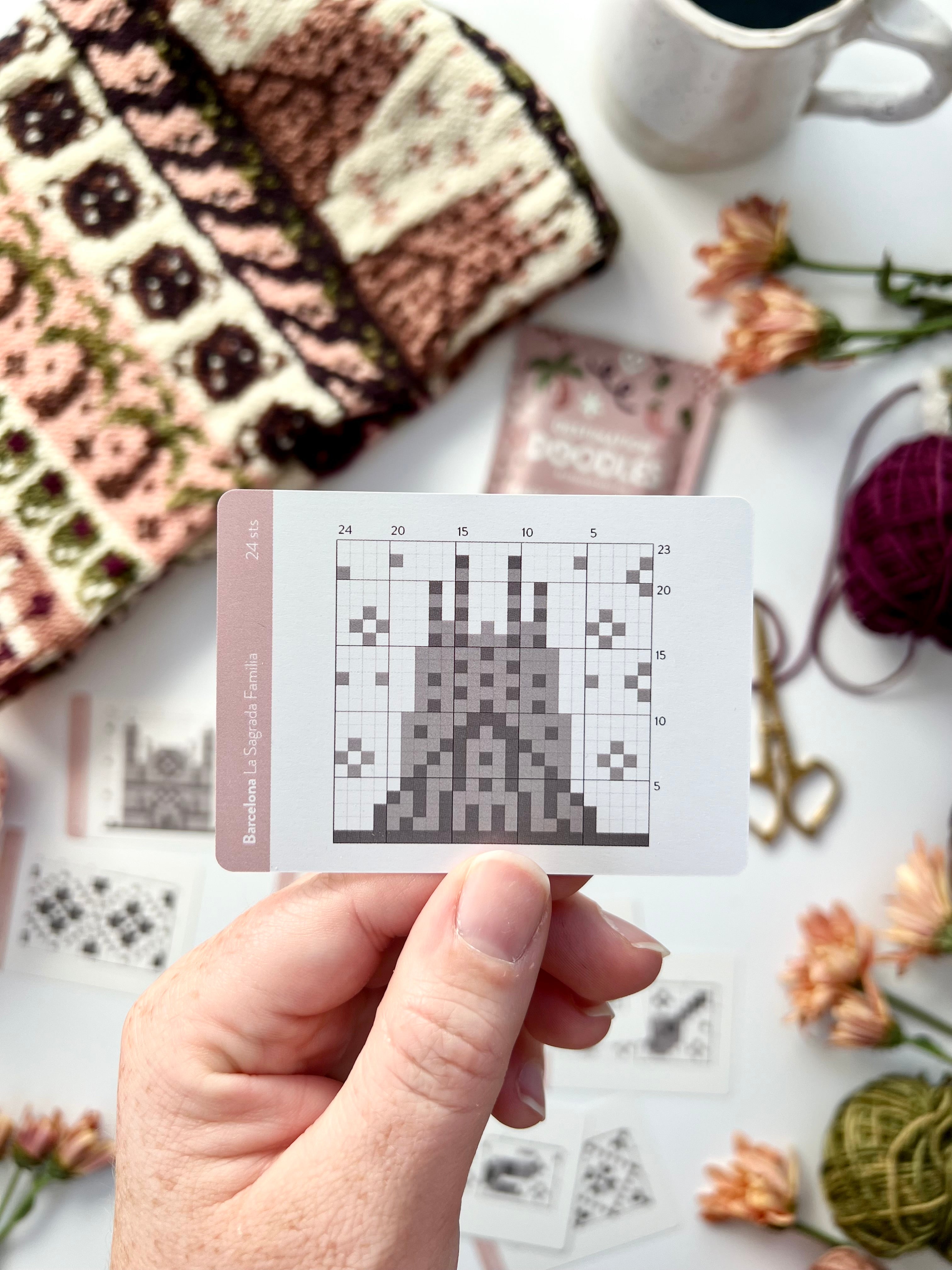 Doodle Card Deck - Barcelona Destination | Pacific Knit Co