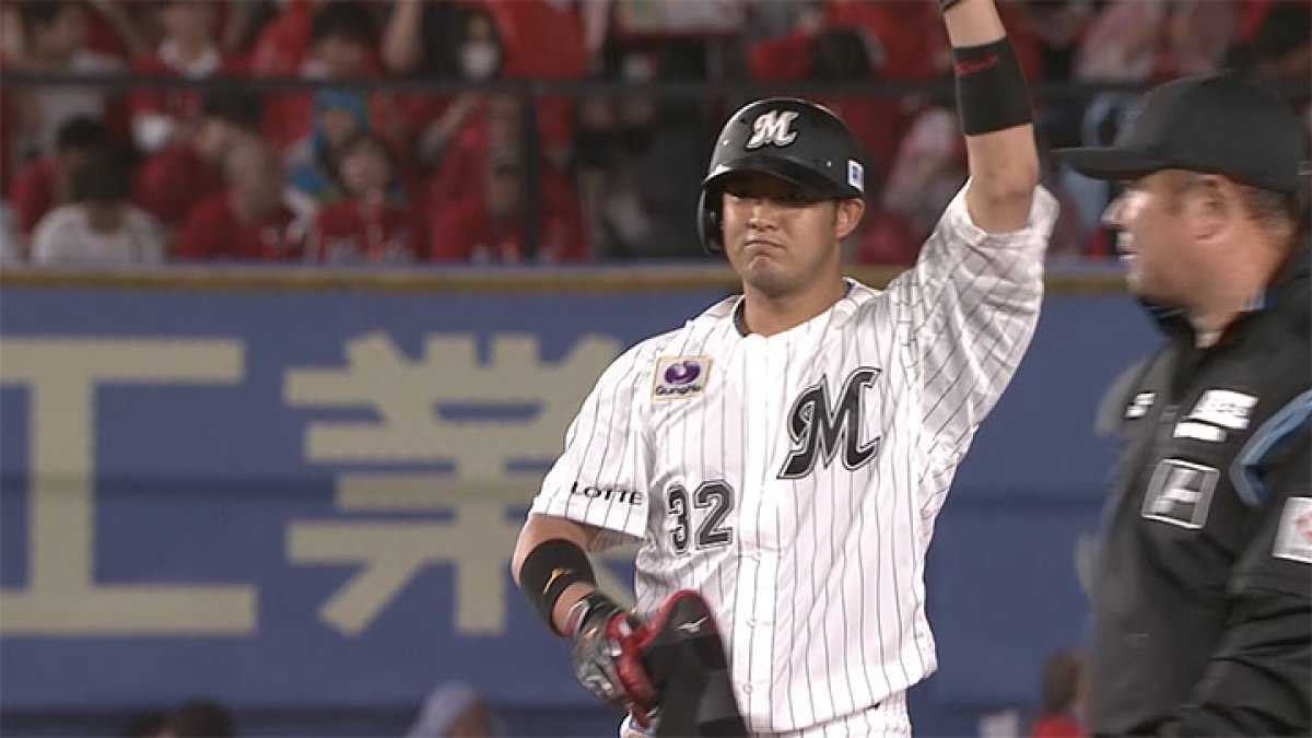 打線がつながり千葉ロッテが連敗ストップ 佐藤都志也が2安打2得点2打点