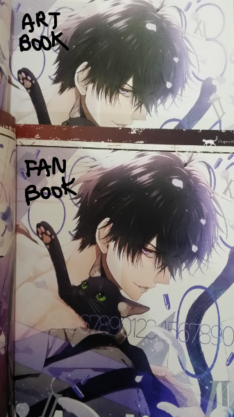 Art book] Comparison: Collar X Malice – Official Visual Fan Book +