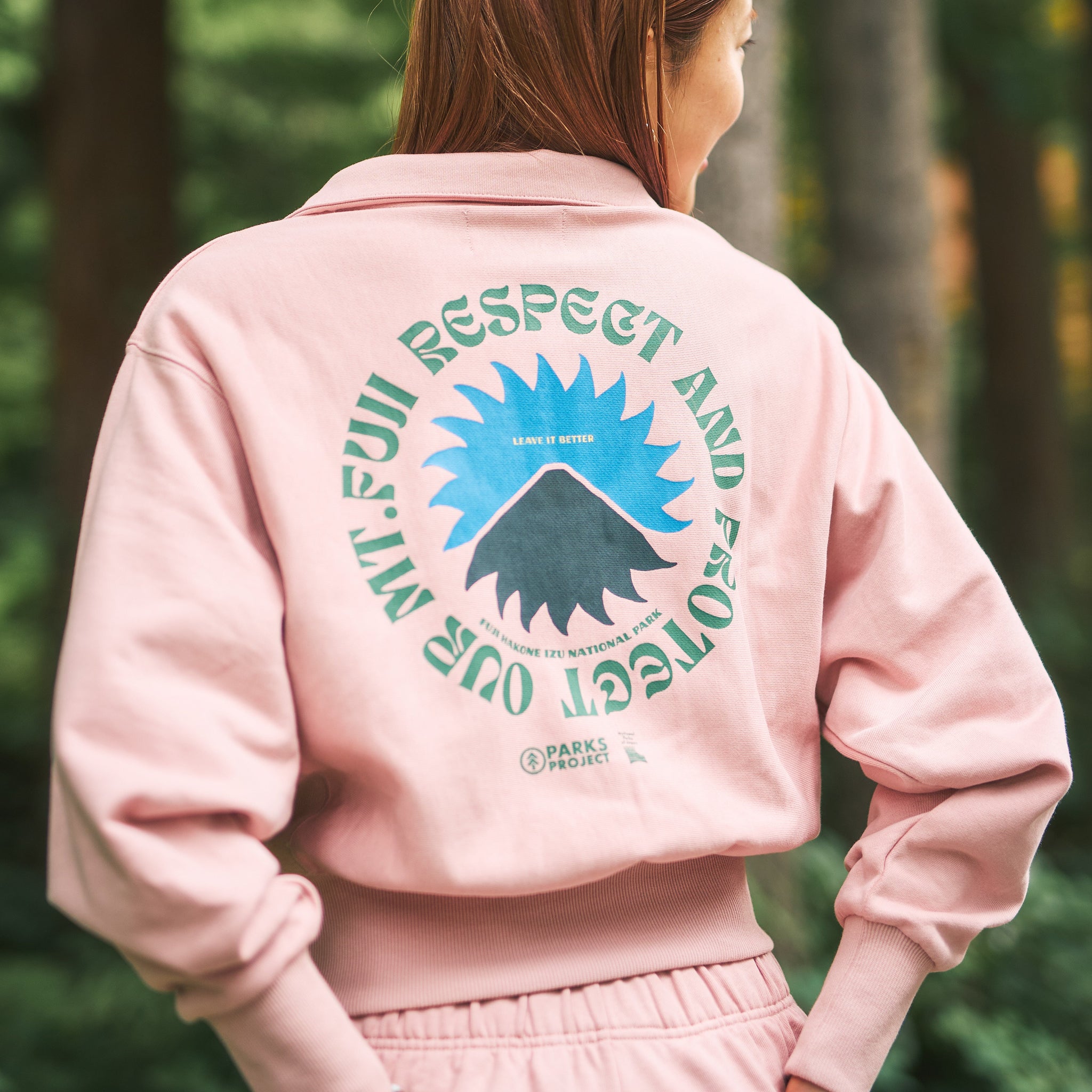 Mt.FUJI No.4 Half Zip | 162510002 – parksproject.jp