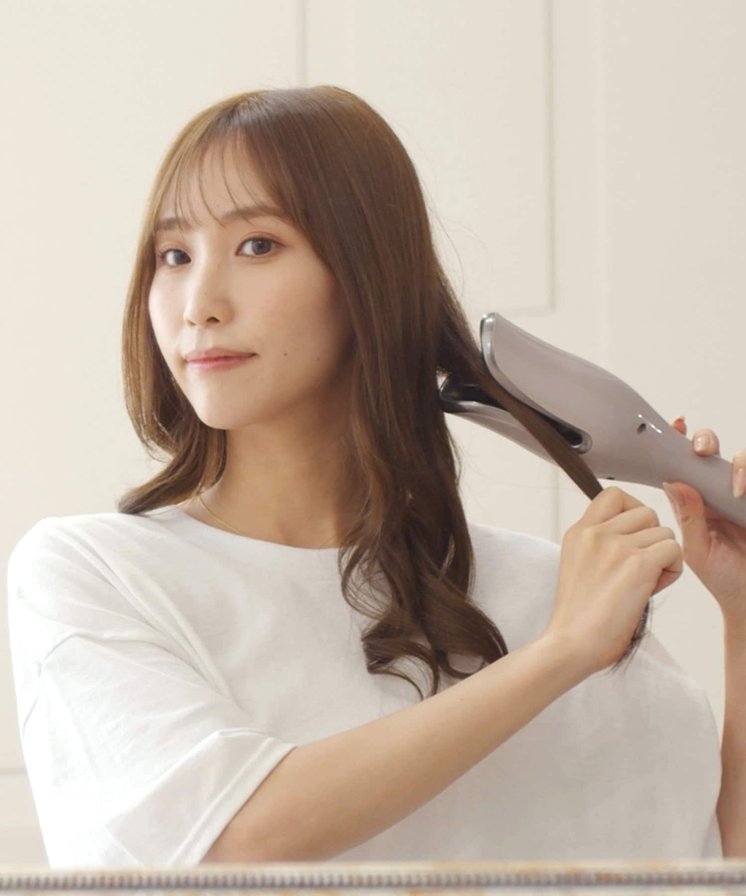 SCS024 オートカールヘアアイロン（キヌジョ） 絹女オートカールヘア