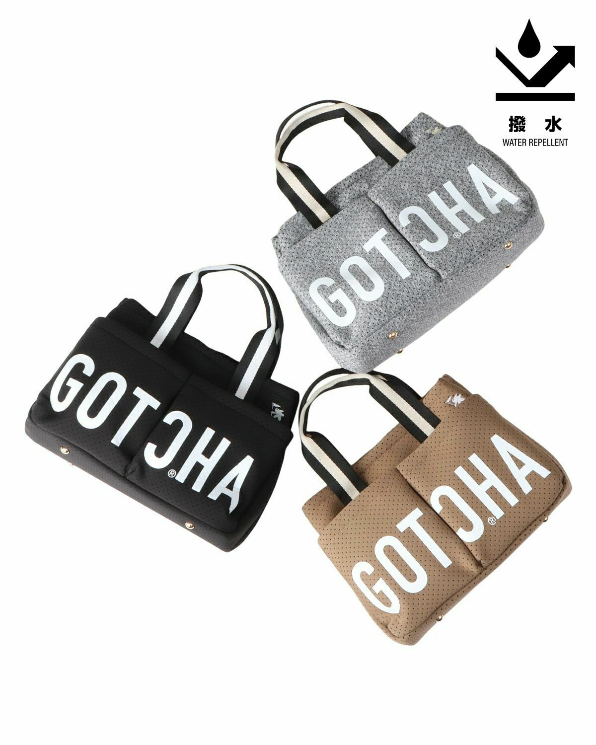 GOTCHA GOLF] 撥水 軽量 12ポケット ラウンドポーチ | PEET ONLINE STORE