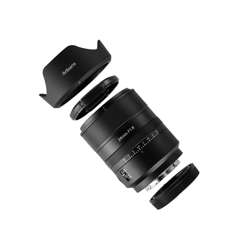 7Artisans AF 24mm F1.8 フルフレーム広角レンズ ソニーEマウントカメラ用