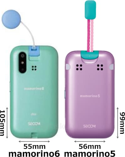 mamorino6」と「mamorino5」の違い - フォトスク